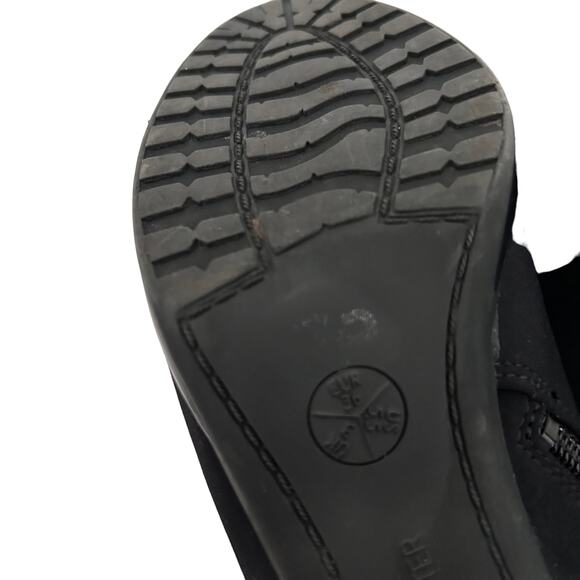 Ara Goretex Luftpolster Black Tall Boots Sz 5.5 - Picture 6 of 8